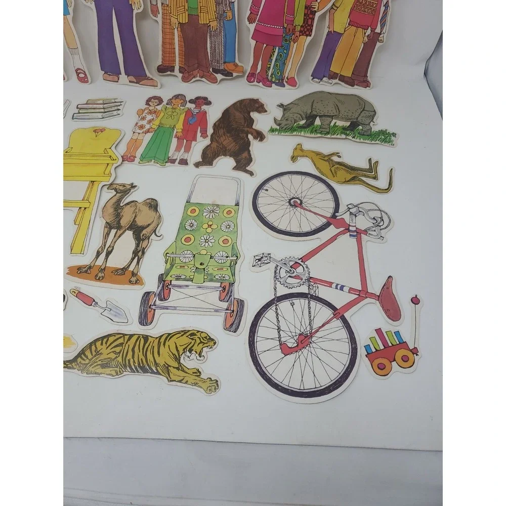Instructo Products flannel Back Storytelling People & Animals Phila PA 31 90